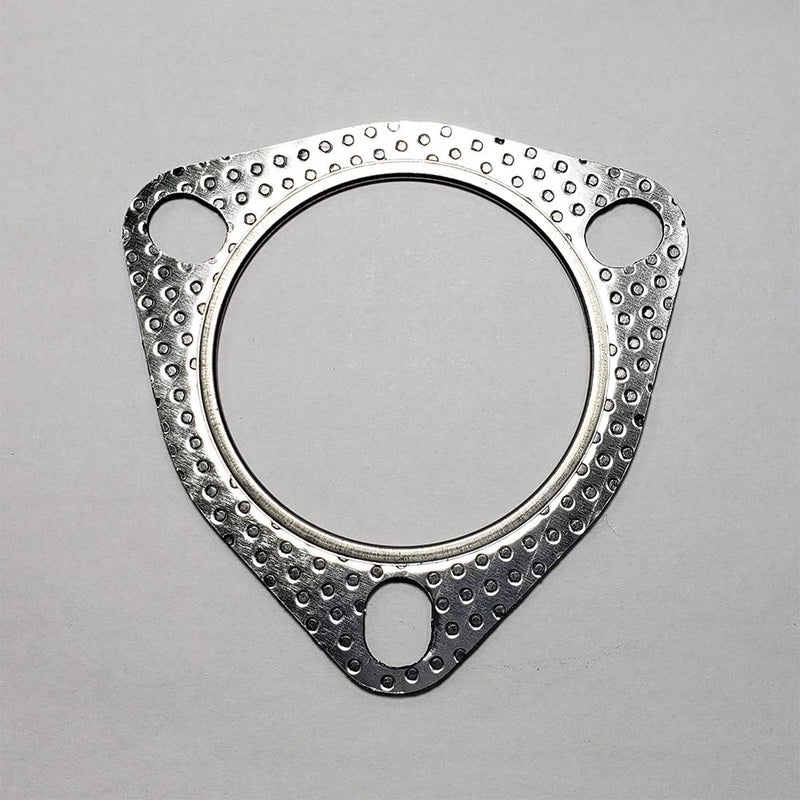 2.5" 3 Bolt MLSG High Temp Exhaust Gasket w/SS Fire Ring (Qty 1)